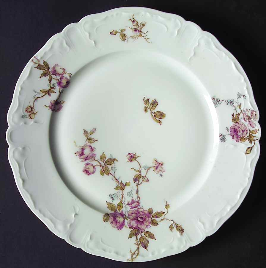 Schleiger 266c Luncheon Plate by Haviland-1