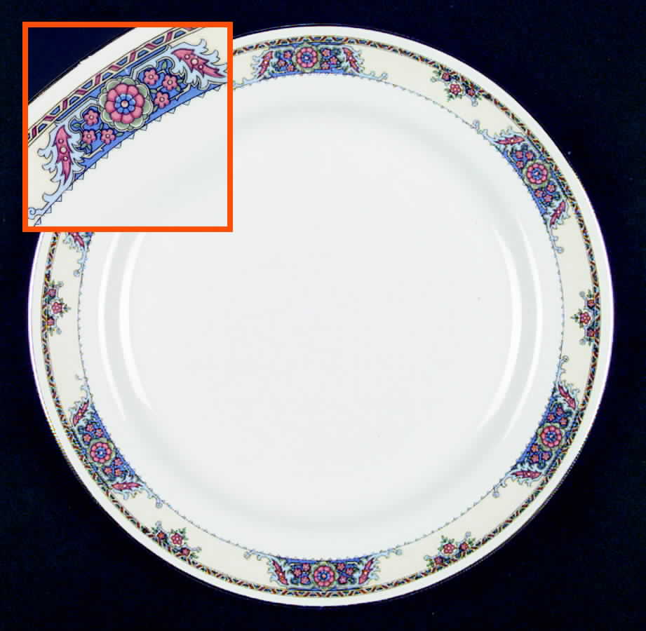 N1586 Dinner Plate by Homer Laughlin -1