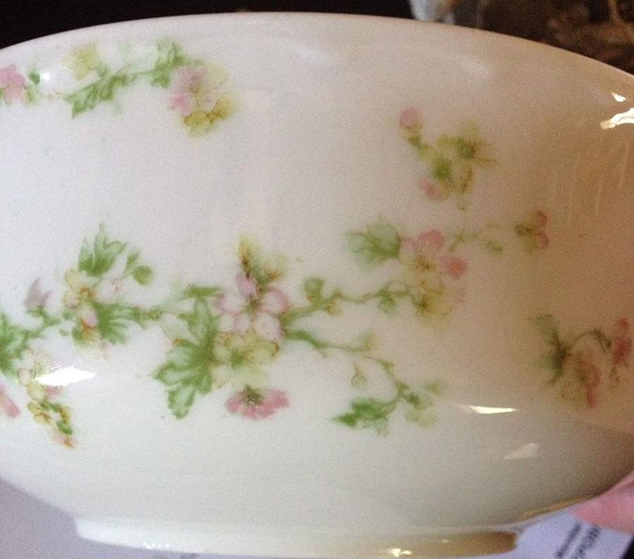 Schleiger 74e Cranberry Bowl by Haviland-1