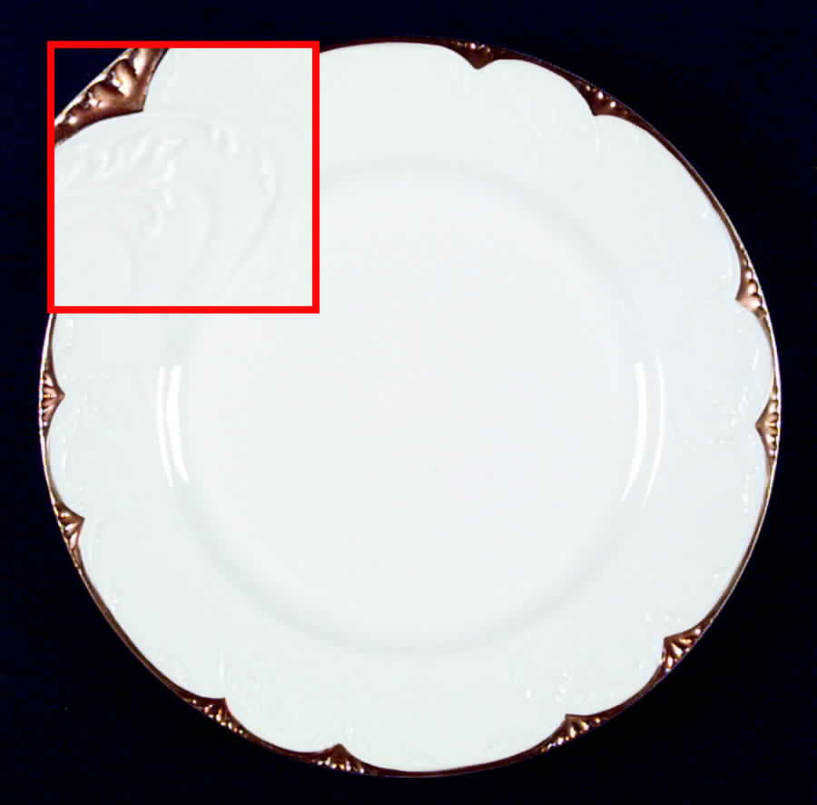 Schleiger 430 Dinner Plate by Haviland-1