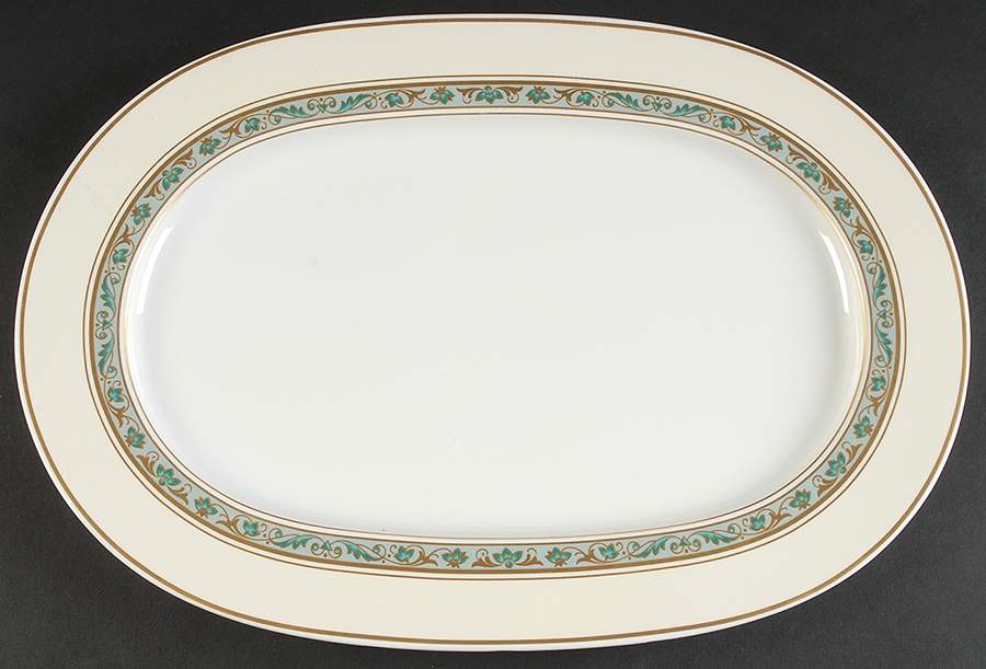 Villa Medici 16" Oval Serving Platter by Heinrich - H&C-1