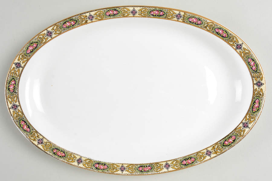 Vandemere 11" Oval Serving Platter by Homer Laughlin -1