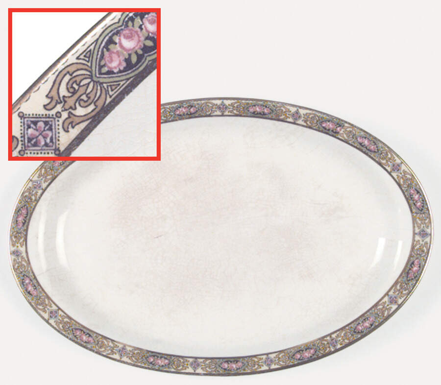 Vandemere 15" Oval Serving Platter by Homer Laughlin -1