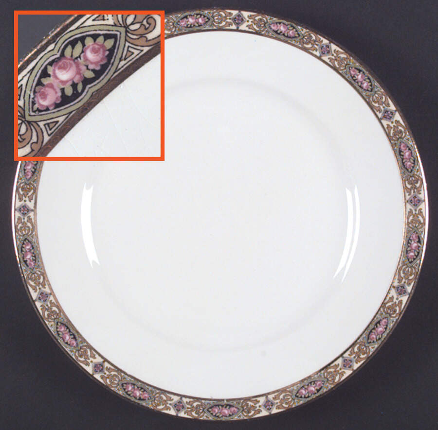 Vandemere Luncheon Plate by Homer Laughlin -1