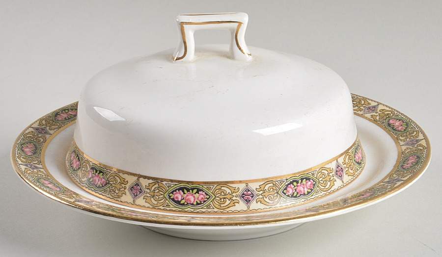 Vandemere Round Covered Butter by Homer Laughlin -1