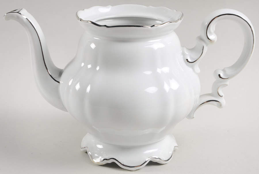 Orleans Teapot No Lid by Hutschenreuther-1