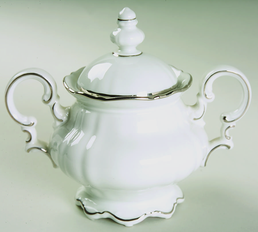 Orleans Sugar Bowl & Lid by Hutschenreuther-1