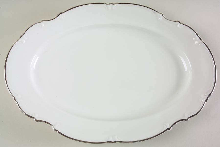 Orleans 14" Oval Serving Platter by Hutschenreuther-1