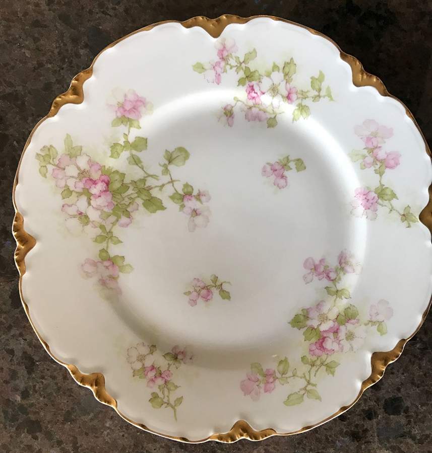 Schleiger 66c Luncheon Plate by Haviland-1