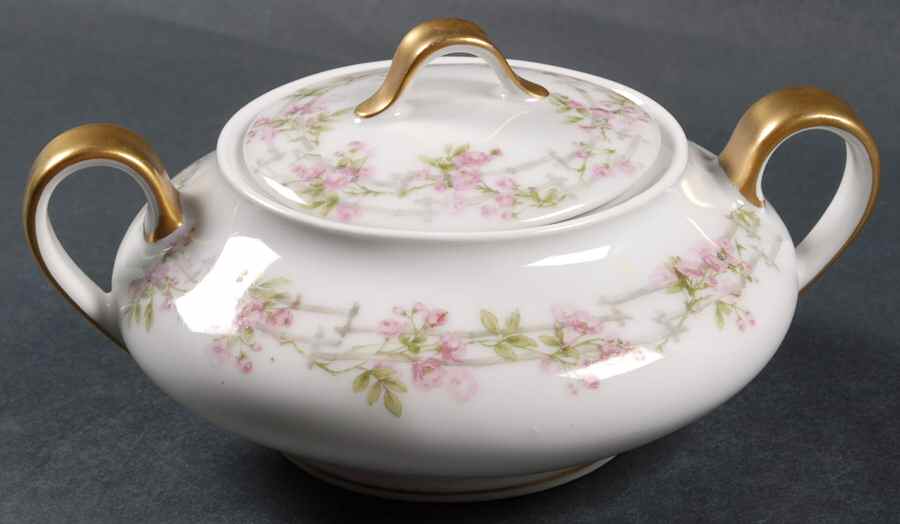 H1174 Sugar Bowl & Lid by Haviland-1