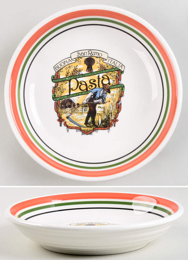 HIM11 8" Individual Pasta Bowl by Himark-1