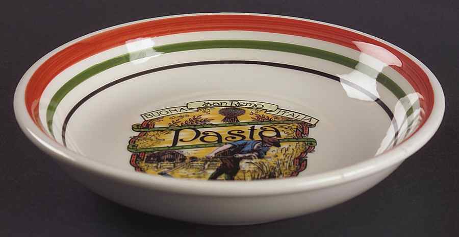 HIM11 8" Individual Pasta Bowl by Himark-1