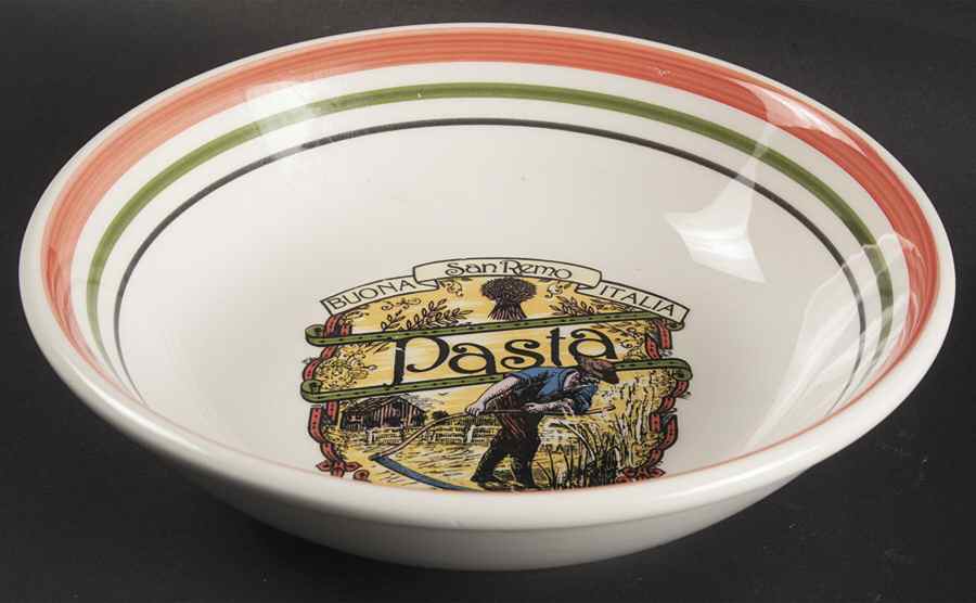 HIM11 8" Deep Individual Pasta Bowl by Himark-1