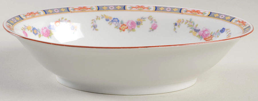HWC7 9" Oval Vegetable Bowl by HW (Germany, Czech)-1