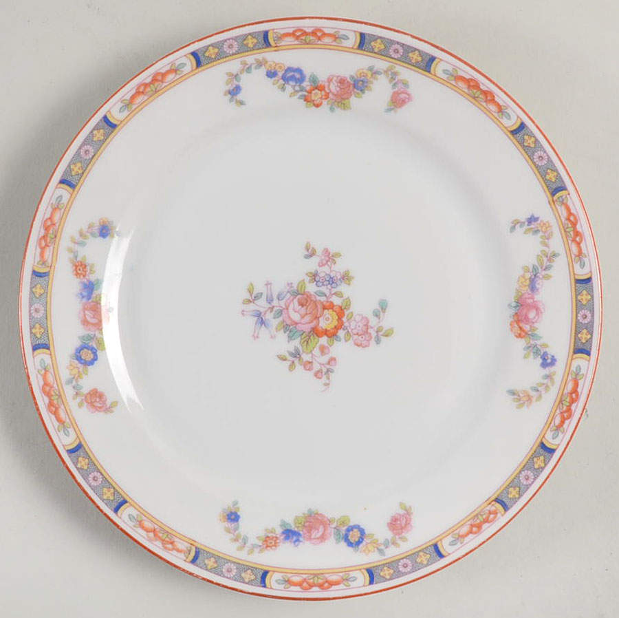 HWC7 Bread & Butter Plate by HW (Germany, Czech)-1