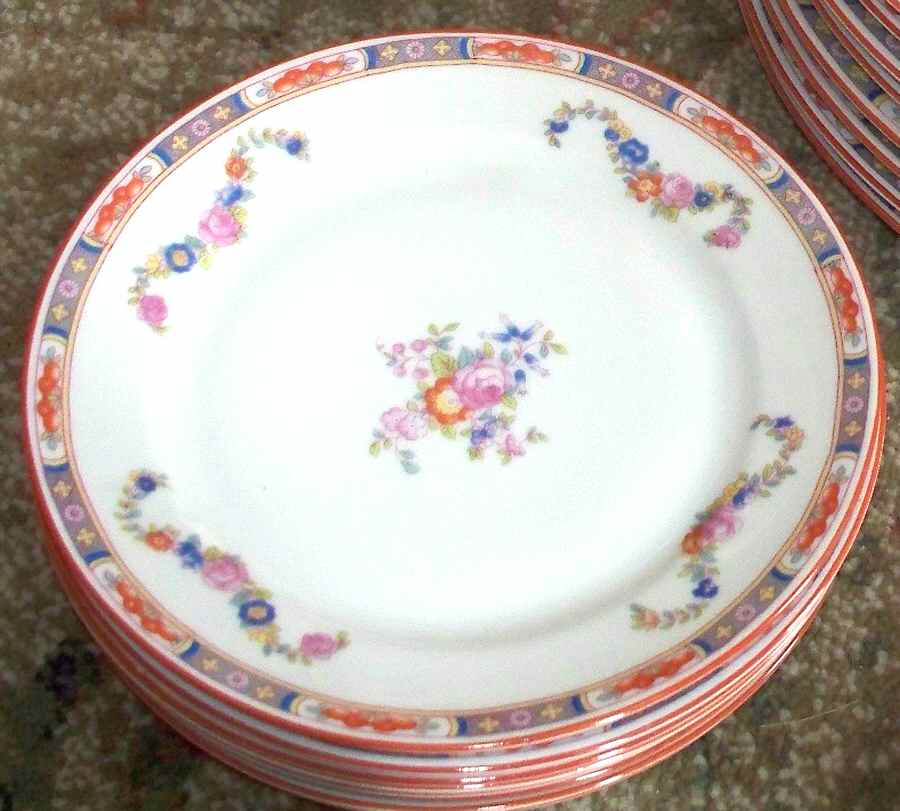 HWC7 Salad Plate by HW (Germany, Czech)-1