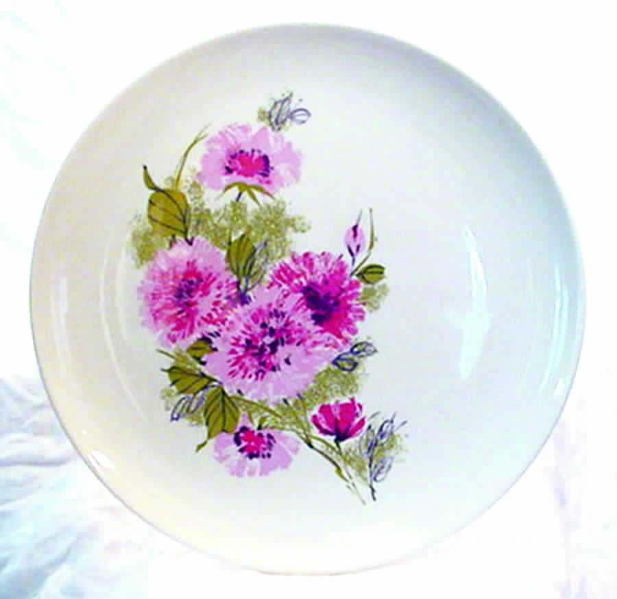 Pink Mums Dinner Plate by Harmony House China-1
