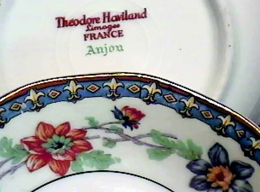 Anjou Salad Plate by Haviland-1