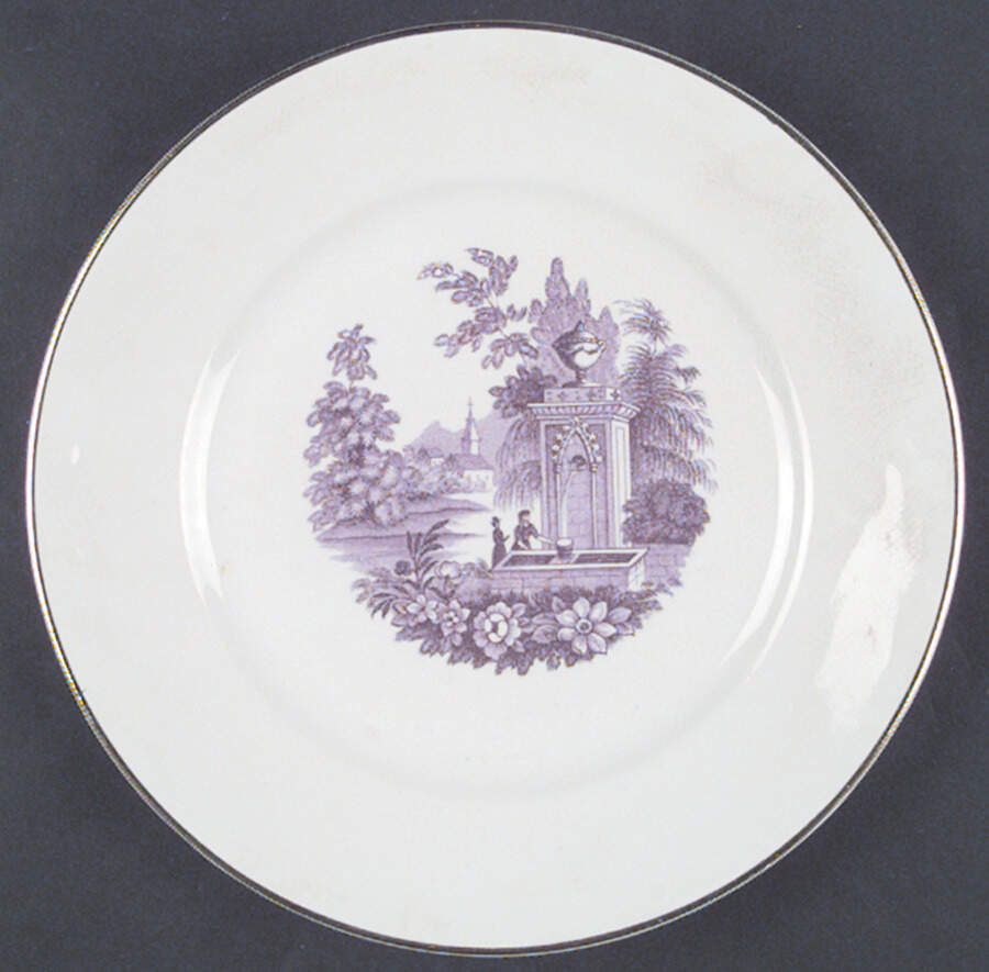 HLC1175 Luncheon Plate by Homer Laughlin -1