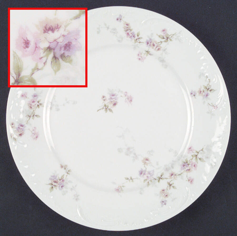Schleiger 339-12 Luncheon Plate by Haviland-1
