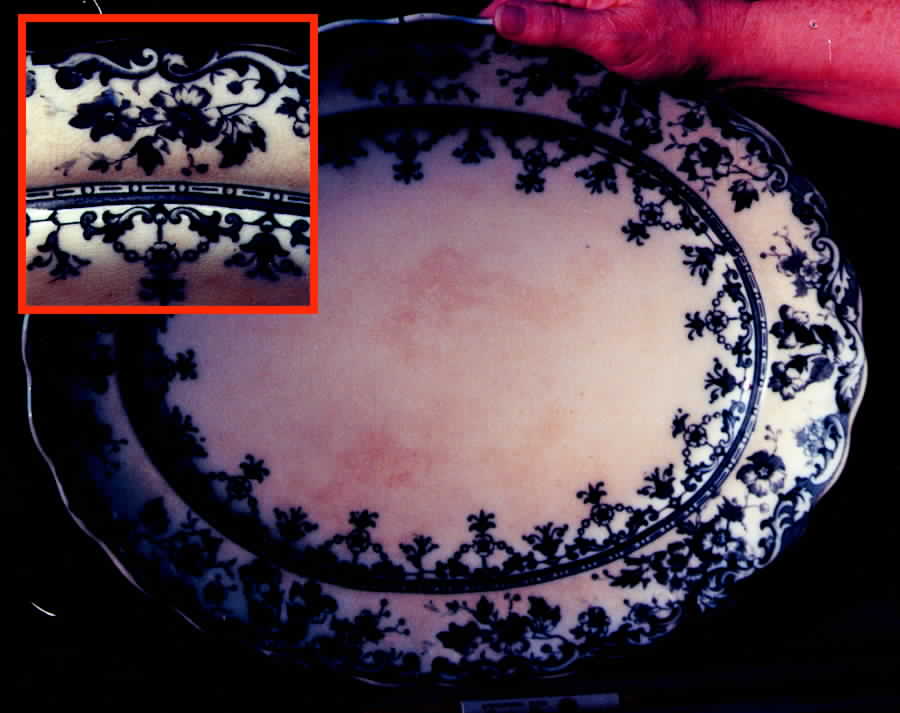 Warwick 12" Oval Serving Platter by Sampson Hancock & Sons-1