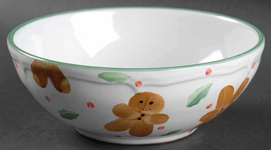 Gingerbread Man 6" All Purpose Bowl by Herend Village-1