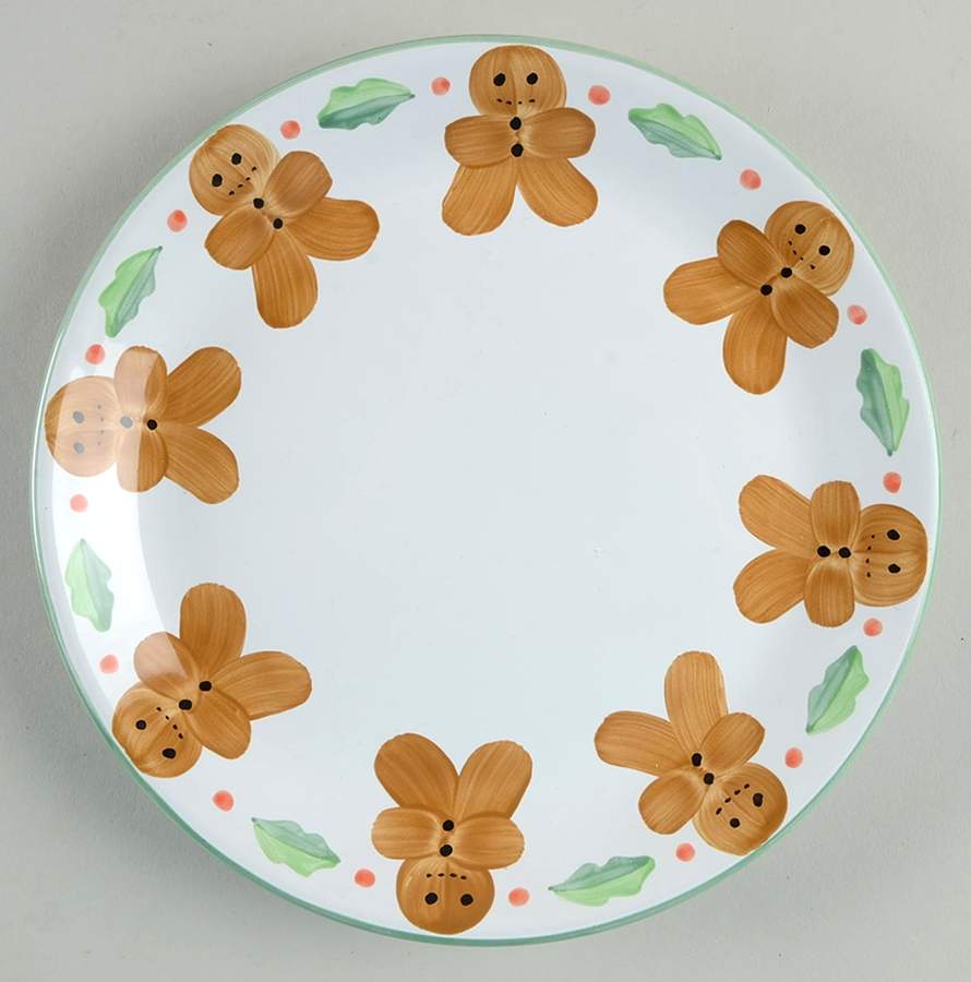 Gingerbread Man Child's Plate by Herend Village-1