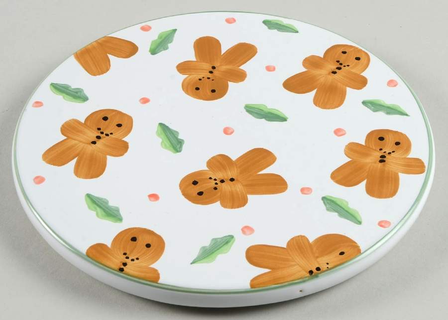 Gingerbread Man Trivet by Herend Village-1