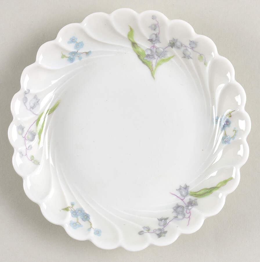 Muguet Myosotis Saucer for Demitasse Cup by Haviland-1