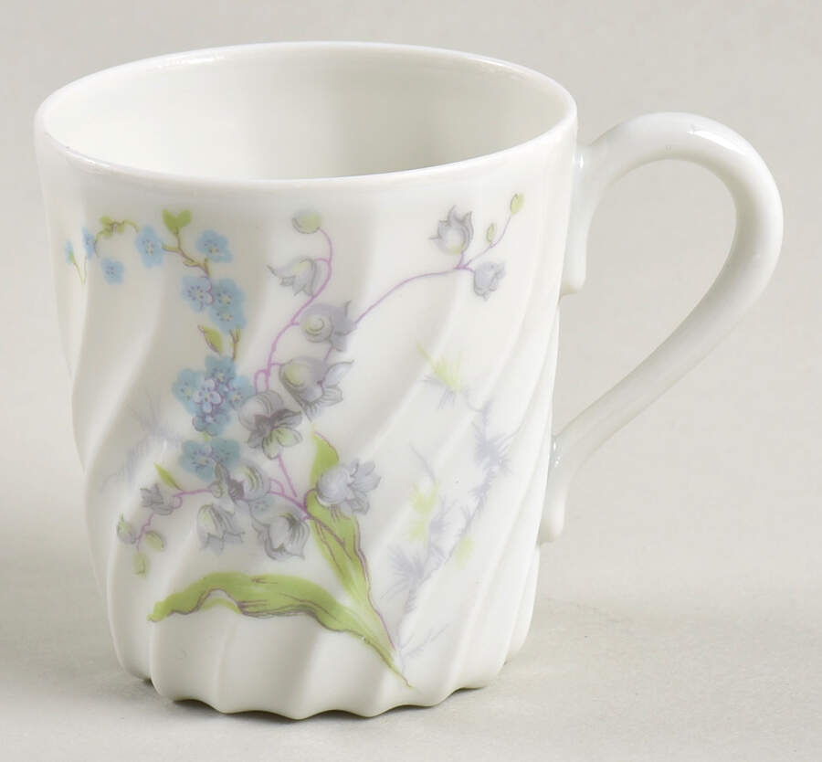 Muguet Myosotis Flat Demitasse Cup by Haviland-1