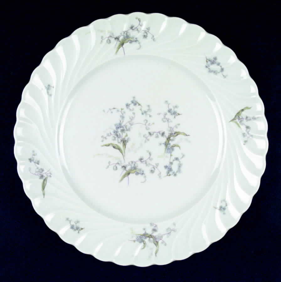 Muguet Myosotis Dinner Plate by Haviland-1
