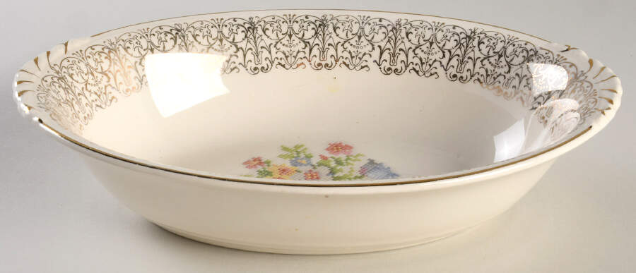 HLC1178 9" Oval Vegetable Bowl by Homer Laughlin -1
