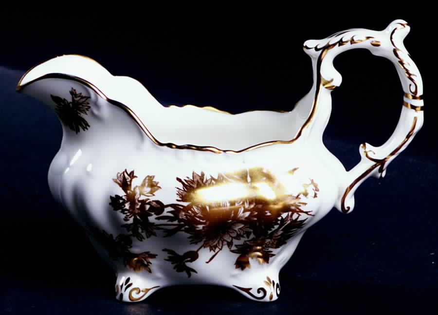 Golden Cornflower Creamer by Hammersley-1