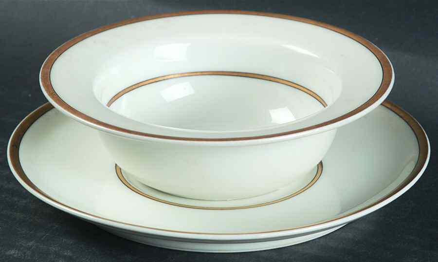 H1197 Ramekin & Saucer Set by Haviland-1