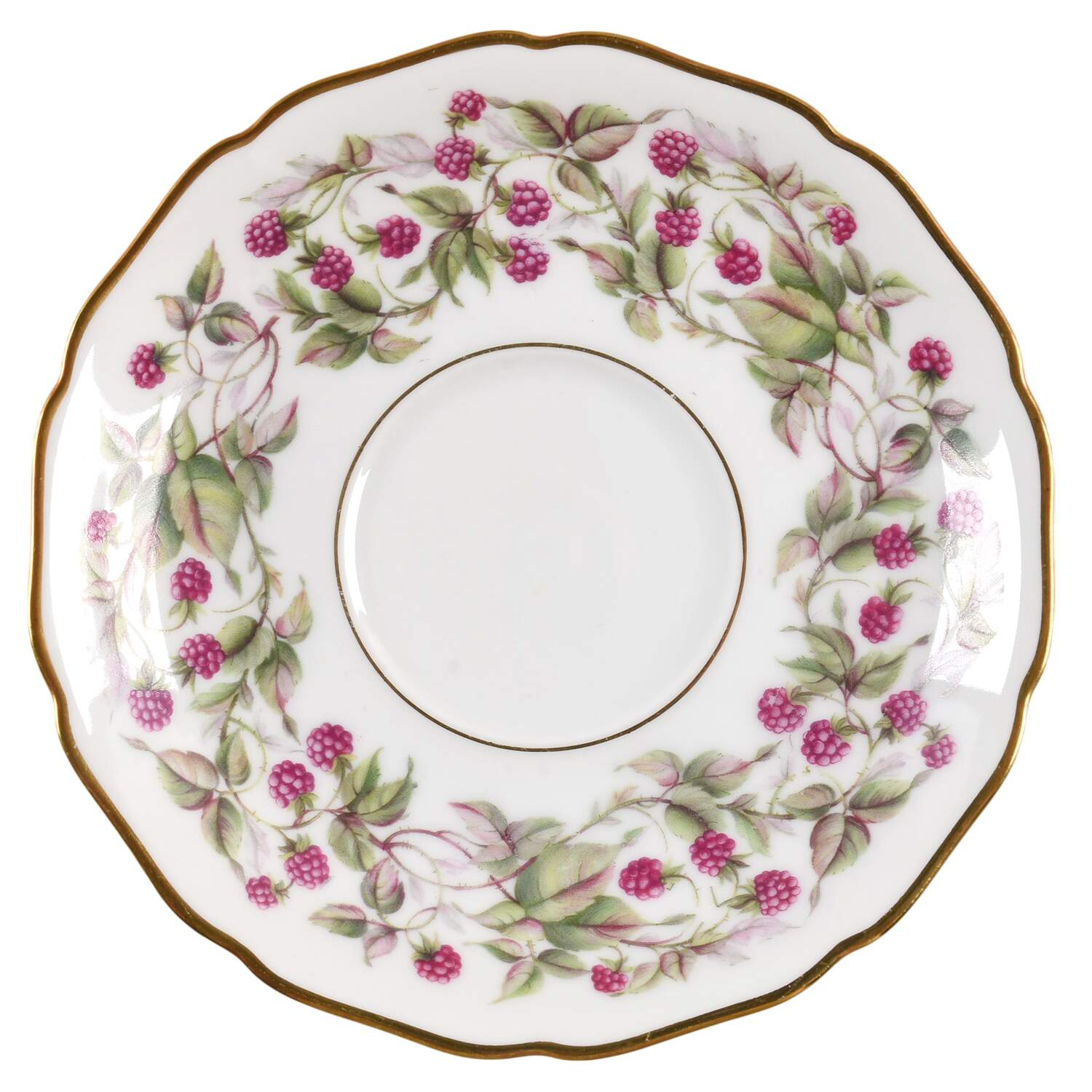 Red Raspberry Saucer by Hutschenreuther-1