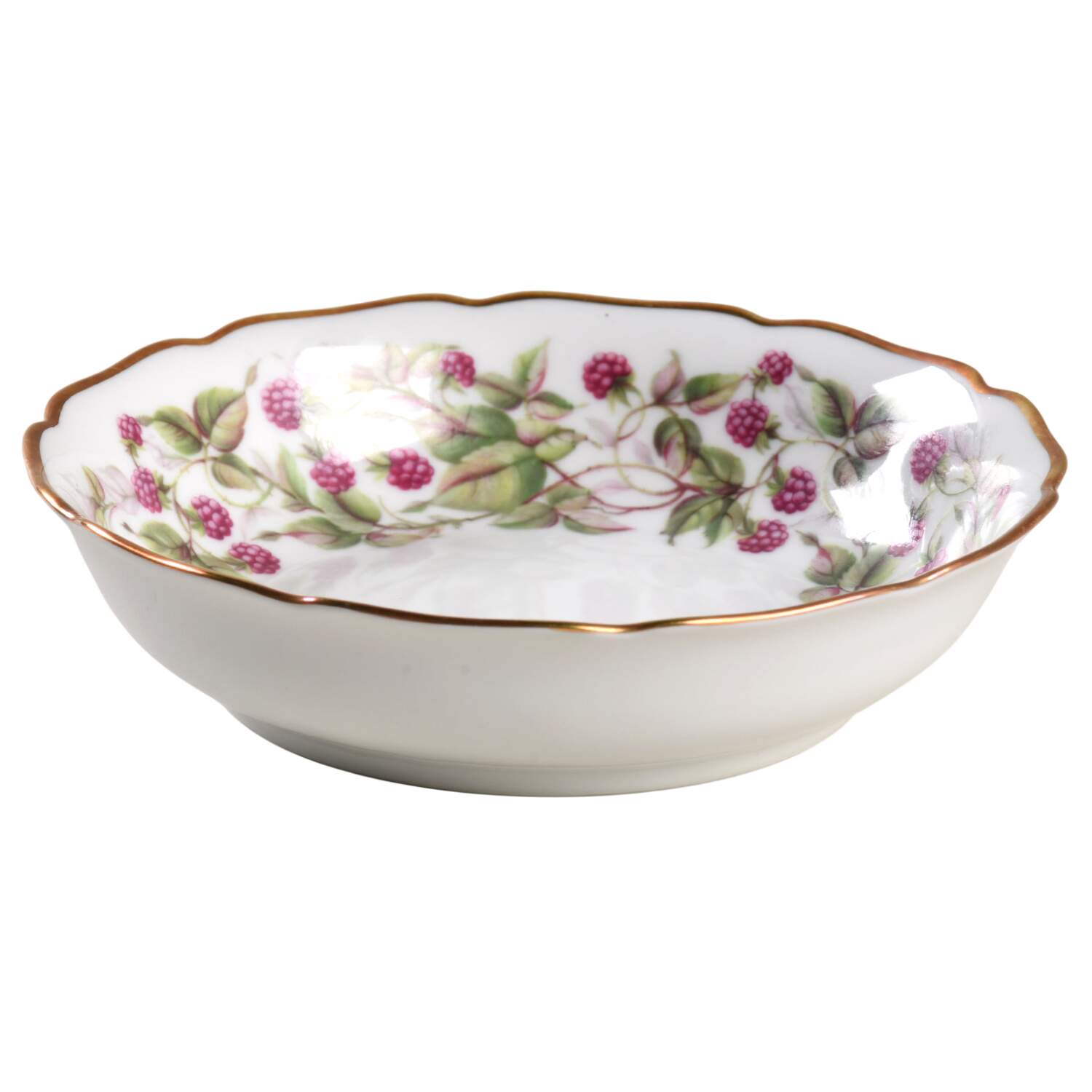 Red Raspberry Fruit/Dessert (Sauce) Bowl by Hutschenreuther-1
