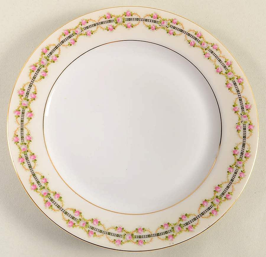 HWC8 Salad Plate by HW (Germany, Czech)-1