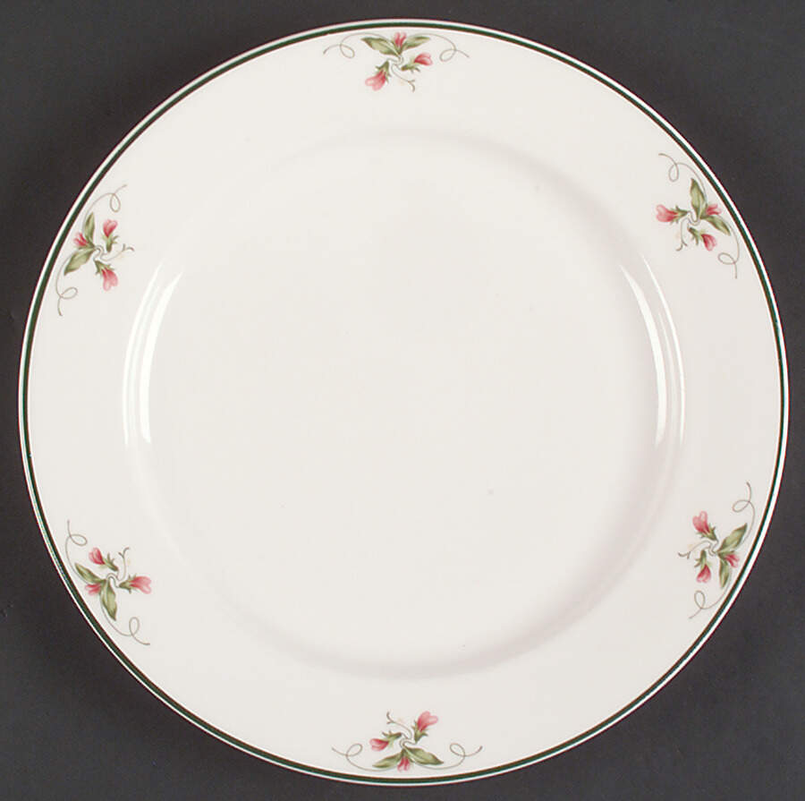 Pink Violets Dinner Plate by Homer Laughlin -1