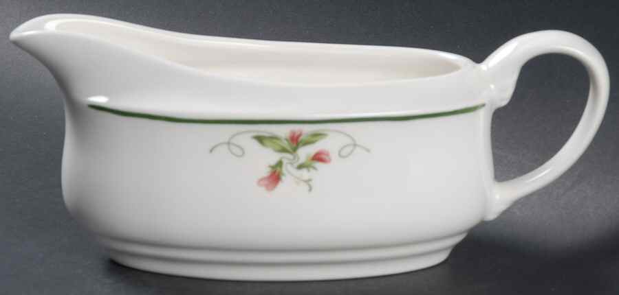 Pink Violets Gravy Boat by Homer Laughlin -1