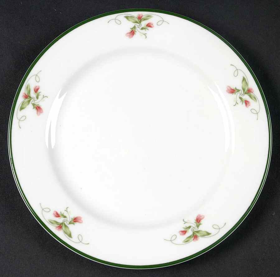 Pink Violets Bread & Butter Plate by Homer Laughlin -1
