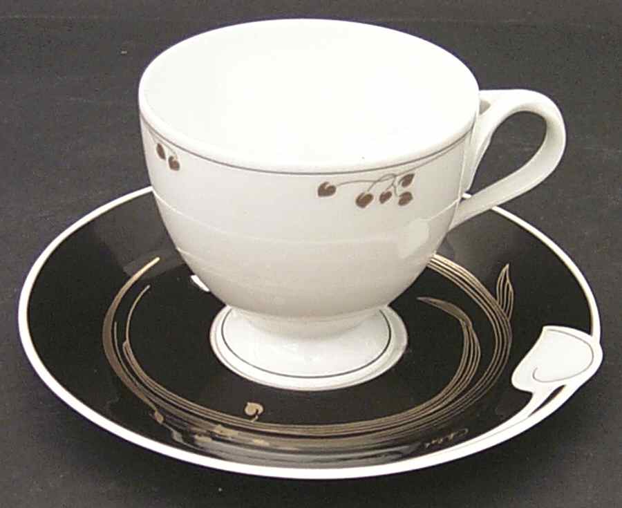 St Honore Footed Cup & Saucer Set by Hutschenreuther-1
