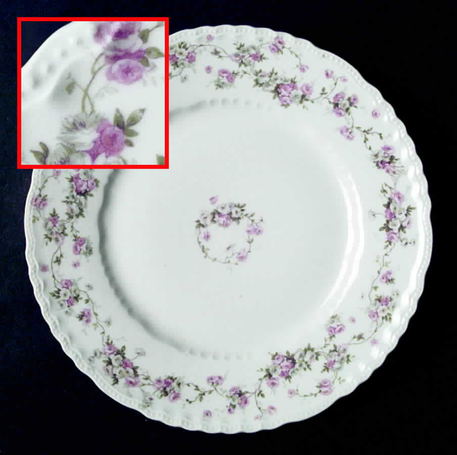 Schleiger 1246-1 Luncheon Plate by Haviland-1