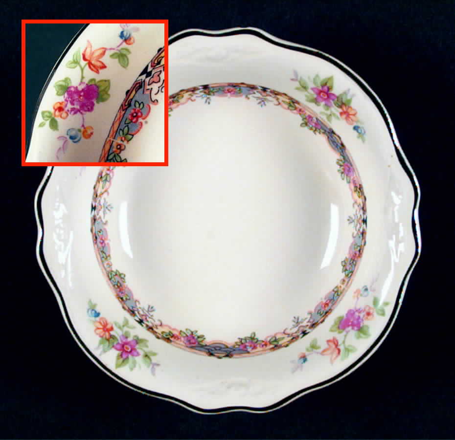 VR136 Fruit/Dessert (Sauce) Bowl by Homer Laughlin -1