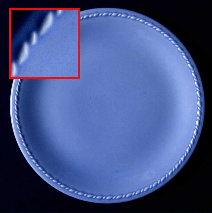 Interstate Blue Bread & Butter Plate by Homer Laughlin -1