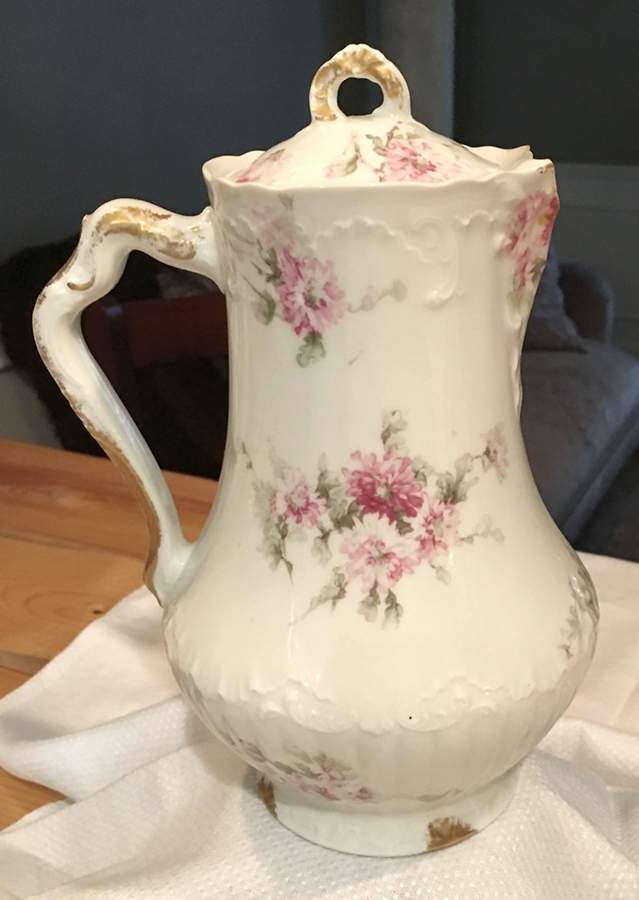 H1203 Coffee Pot & Lid by Haviland-1
