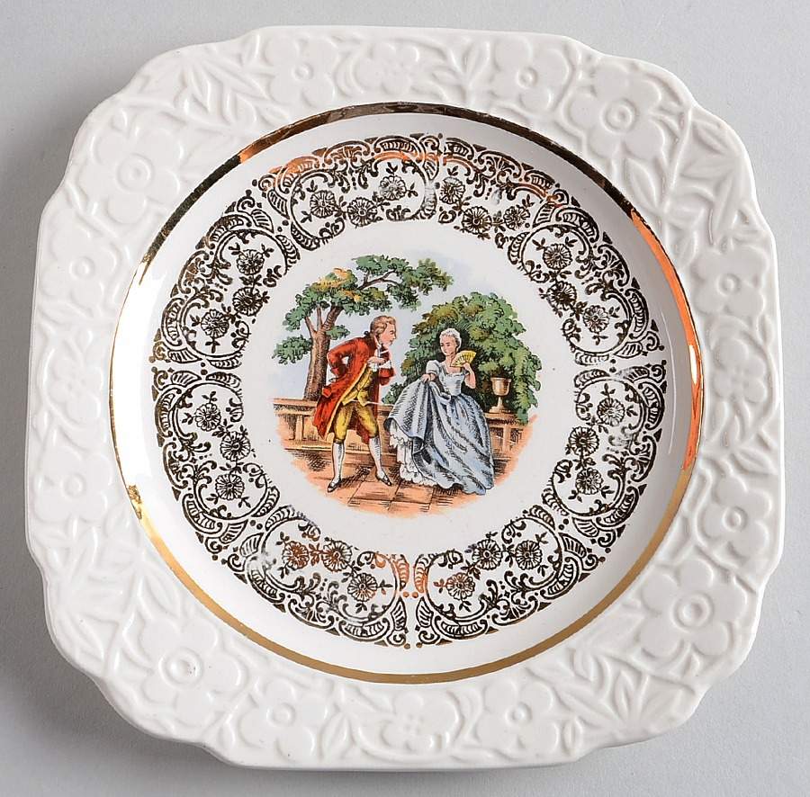 HAR76 Bread & Butter Plate by Harker-1