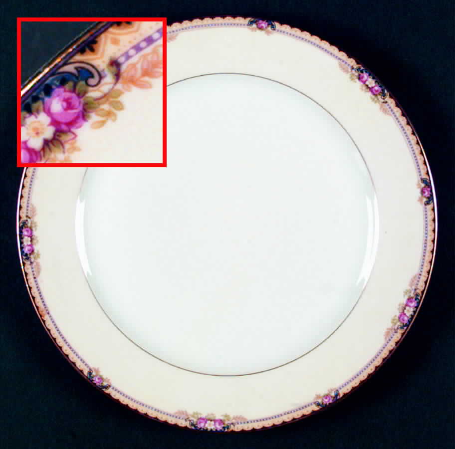 HWC9 Dinner Plate by HW (Germany, Czech)-1