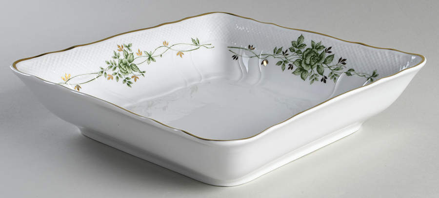 HLH1 10" Square Vegetable Bowl by Hollohaza-1