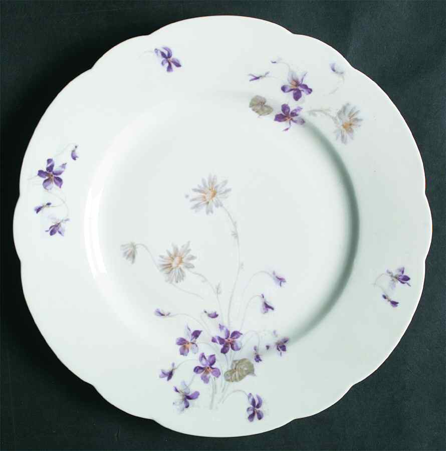 Schleiger 453e Dinner Plate by Haviland-1