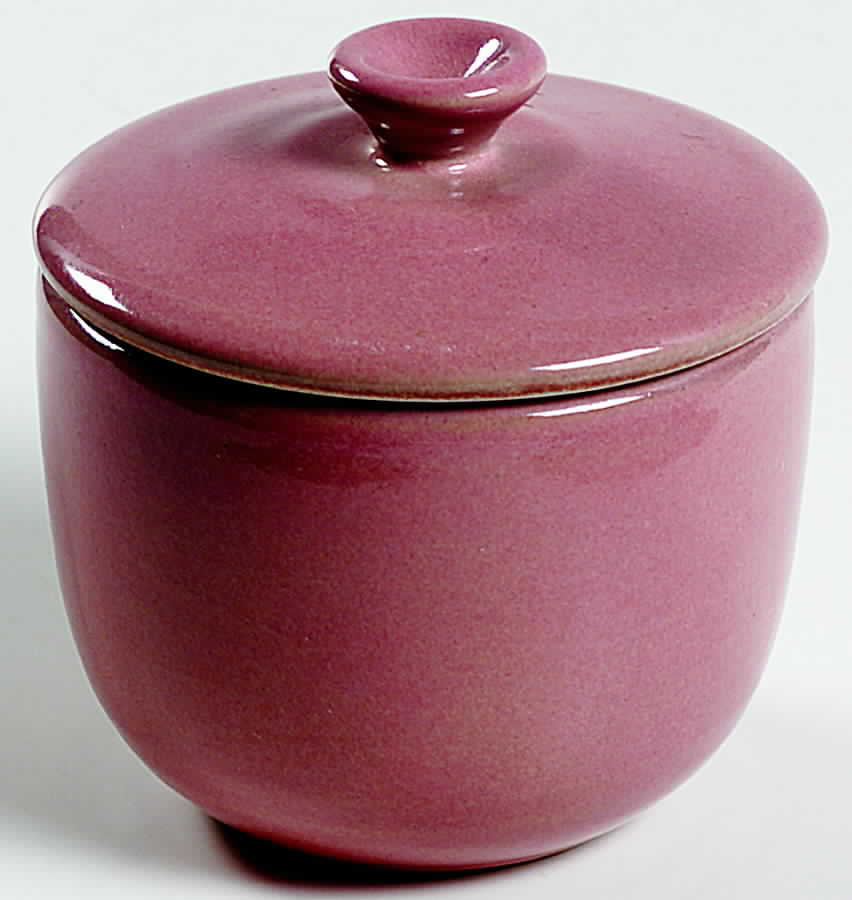 Heath Rose (Coupe) Sugar Bowl & Lid by Heath-1